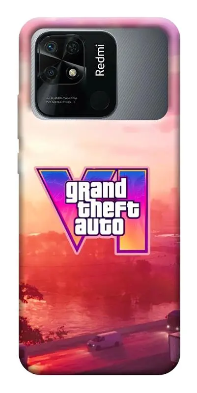 TPU чохол Demsky GTA VI Vice City для Xiaomi Redmi 10C