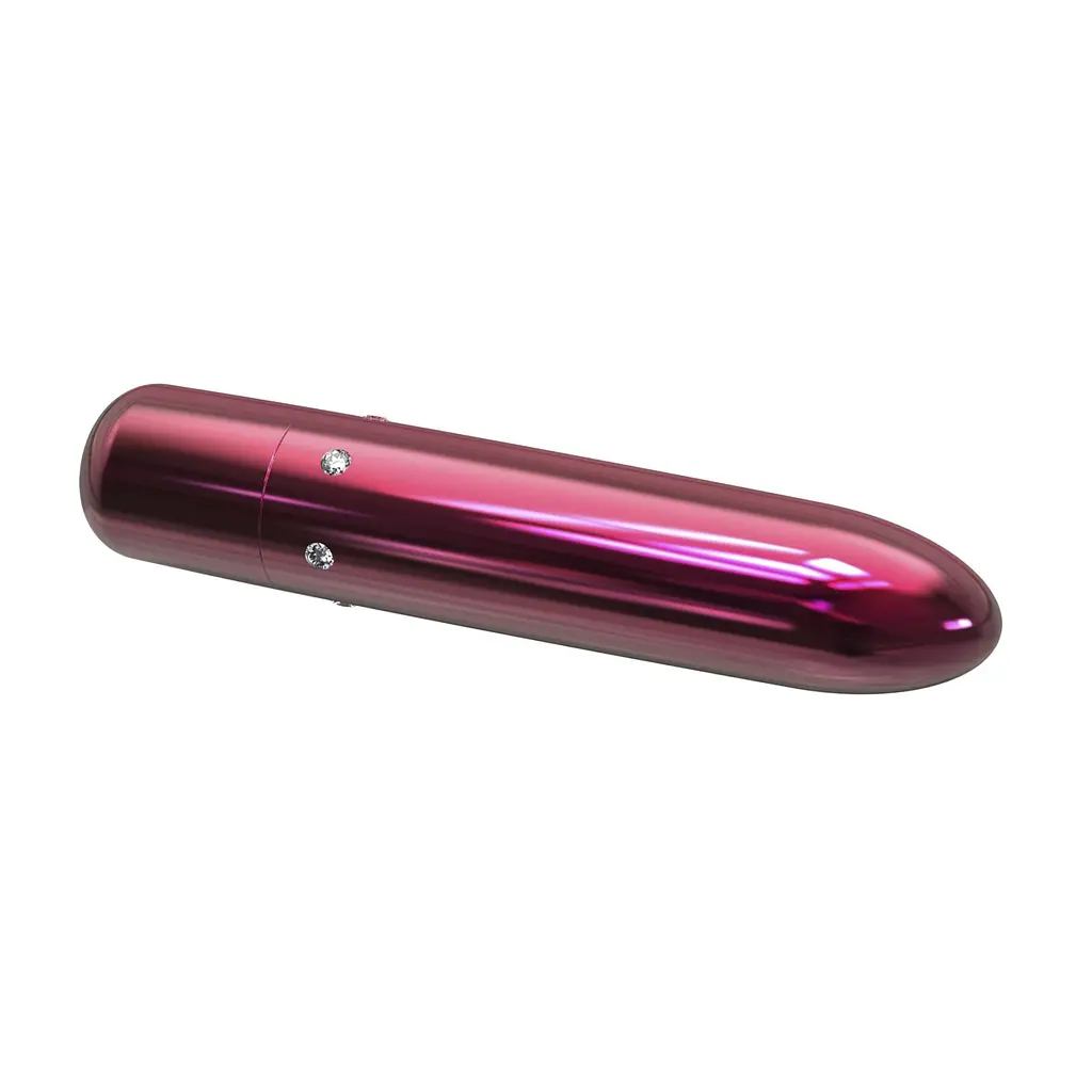 Віброкуля PowerBullet - Pretty Point Rechargeable Pink, 10х1.9 см (рожевий)