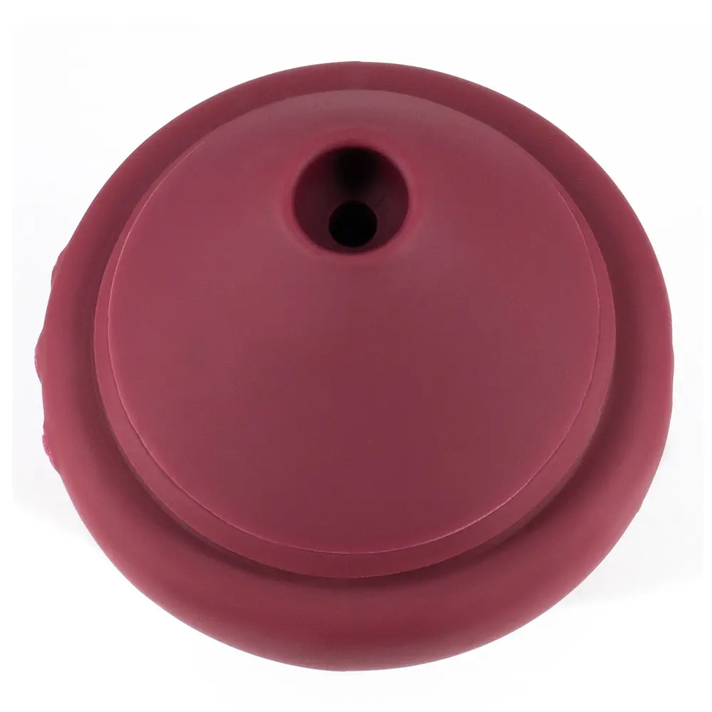 Вакуумний стимулятор клітора з вібрацією Lola Games (бордовий) - фото 11