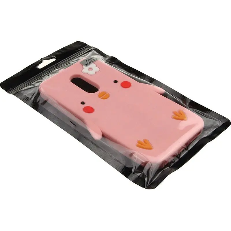 Чохол-накладка Toto Silicon Сartoon Network Chicken Case Xiaomi Redmi 5 Plus Pink - фото 2