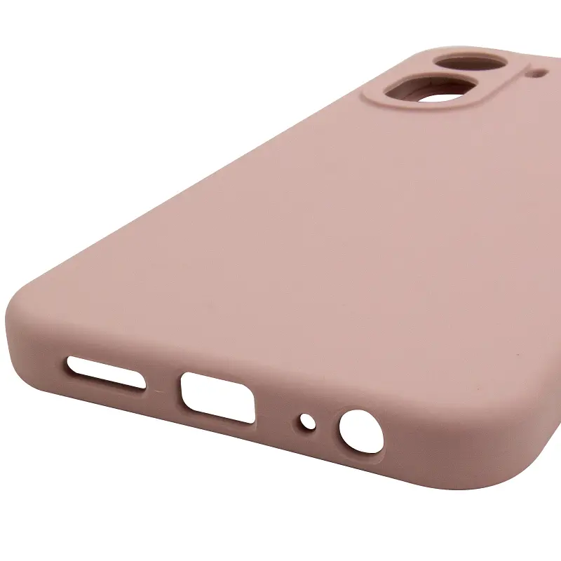 Чохол Silicone Cover Lakshmi Full Camera (AAA) для Xiaomi Redmi A7 Pro 4G / Poco C81 Рожевий / Pink Sand - фото 5