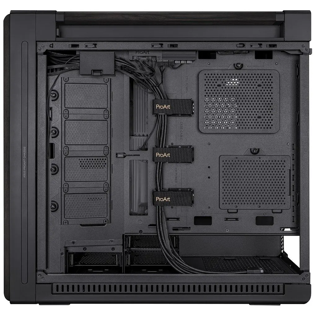 Корпус ASUS PA602 ProArt Wood Edition — металл, без блока питания (90DC00J0-B09020) черный - фото 7