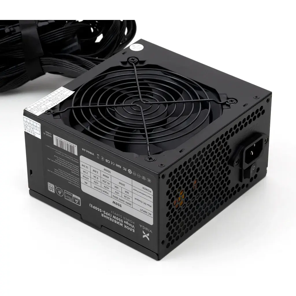 Блок живлення Vinga 550W ОЕМ (VPS-550P1) - фото 5