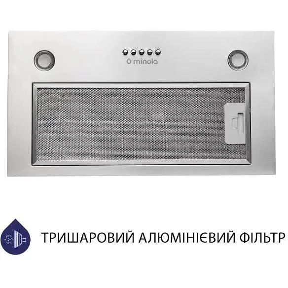 Вытяжка встроенная Minola HBI 5627 I 1000 LED - фото 2