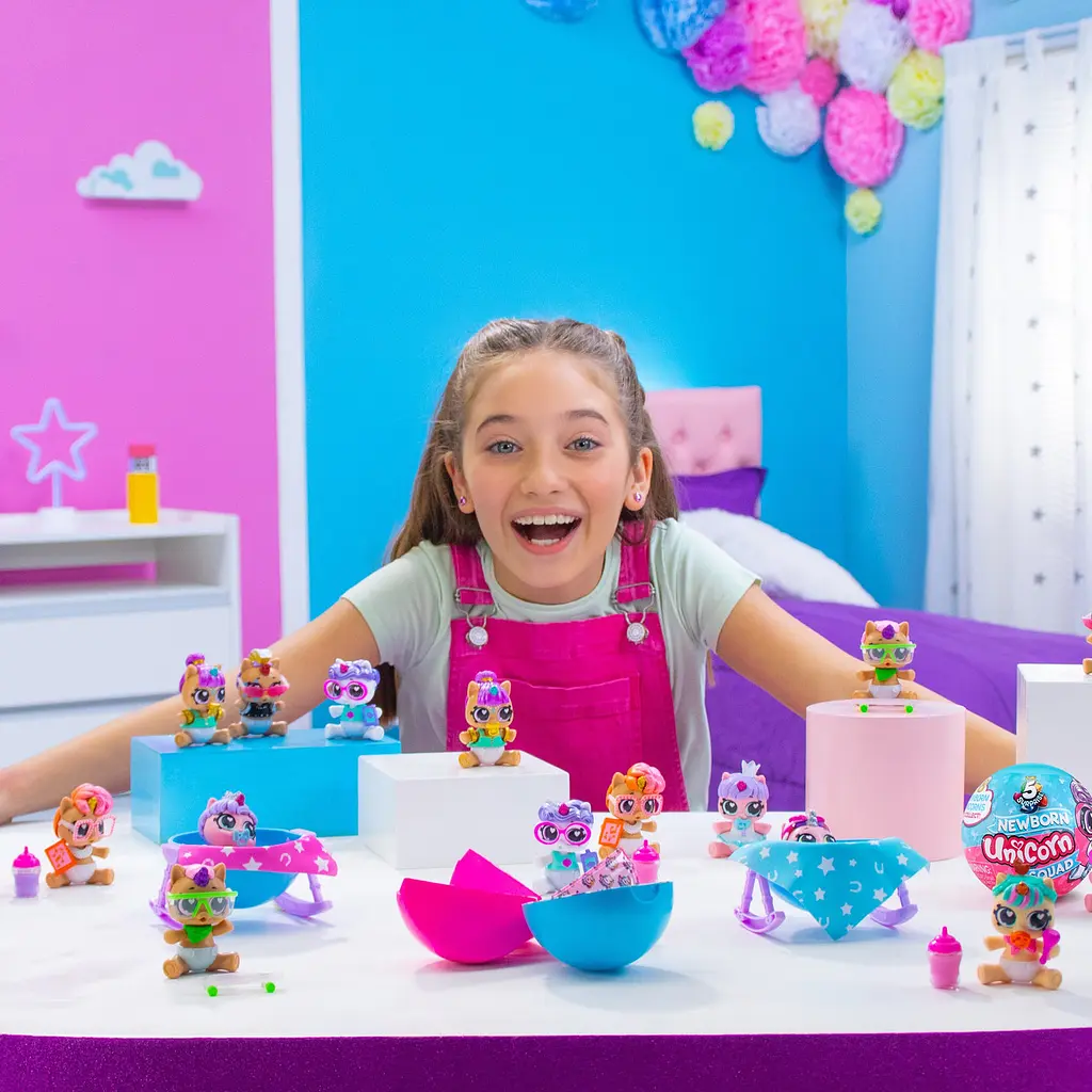 Ігровий набір Zuru Mini Brands Baby Unicorn фігурки-сюрприз у шарі 5 шт. в асортименті (6816102) - фото 8