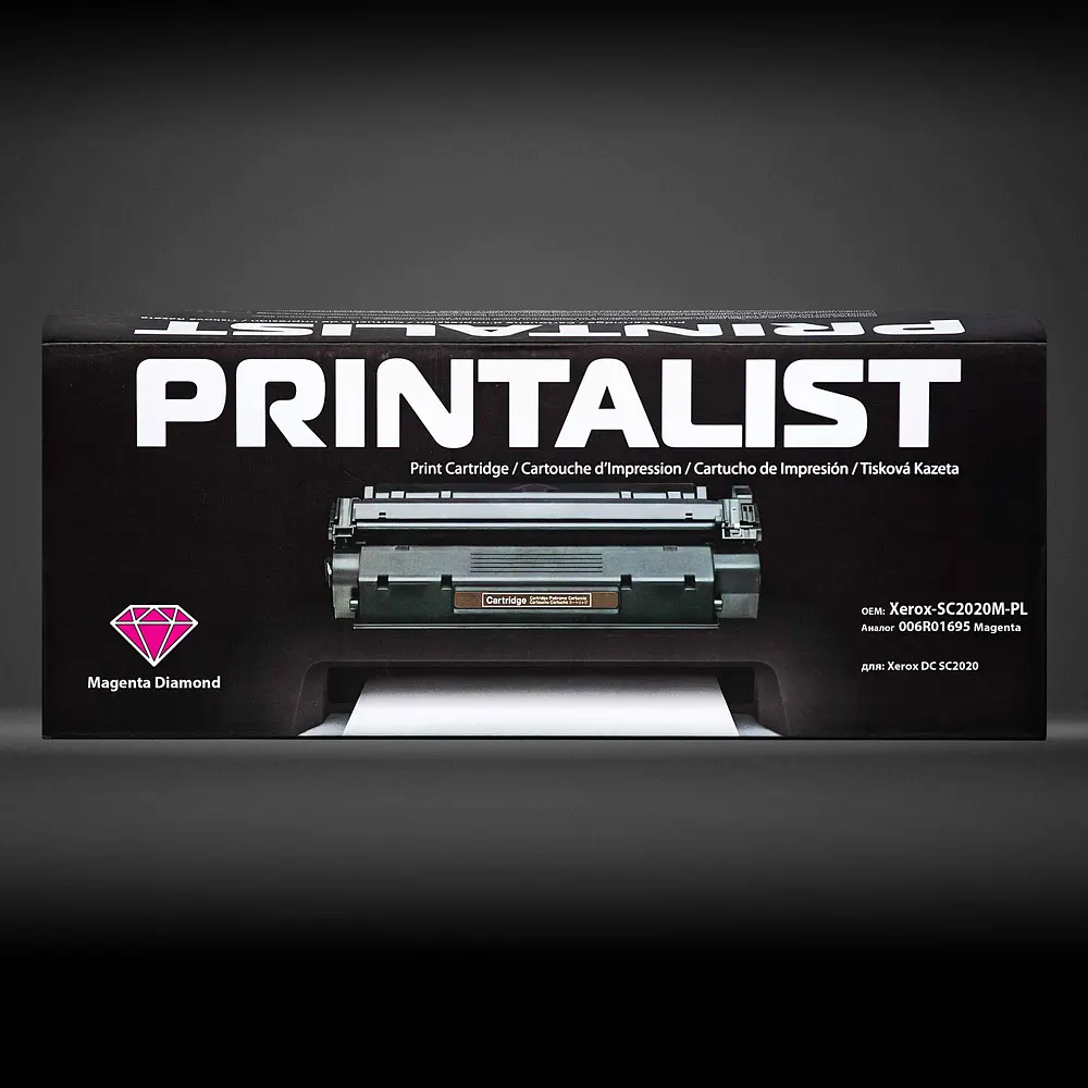 Картридж тон. PRINTALIST для Xerox DC SC2020 аналог 006R01695 Magenta ( 3000 ст.) (Xerox-SC2020M-PL) - фото 3