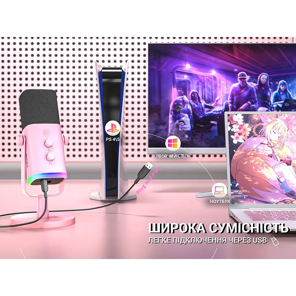Микрофон Fifine USB/XLR (AM8P) - фото 7