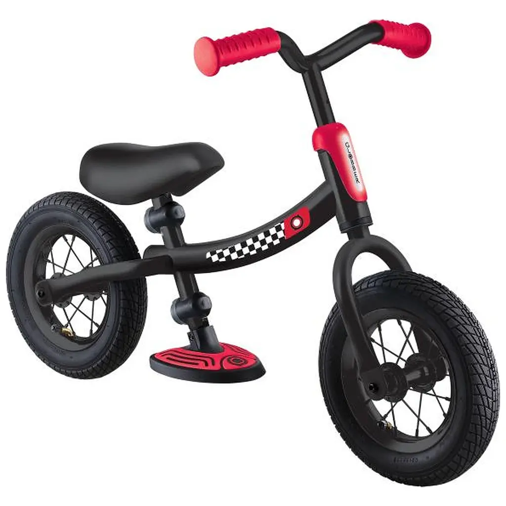 Біговел Globber Go Bike Air (самокат) , чорно-червоний (615-120) - фото 2