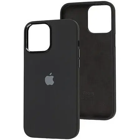 Чохол-накладка Apple Silicone Case Copy Apple iPhone 12 PRO MAX Black - фото 2