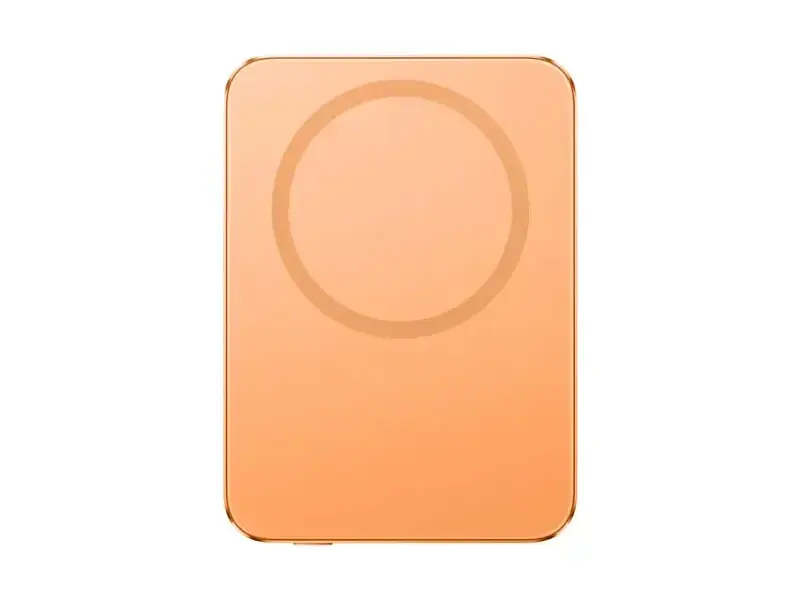 Зовнішній акумулятор (Power Bank) Xiaomi Magnetic UltraThin 5000mAh 15W Orange (BHR0975GL) - фото 4