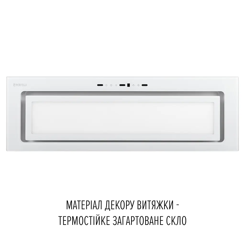 Витяжка повновбудована PERFELLI DESIGN VISION 9 BIANCO SILENZIO - фото 2