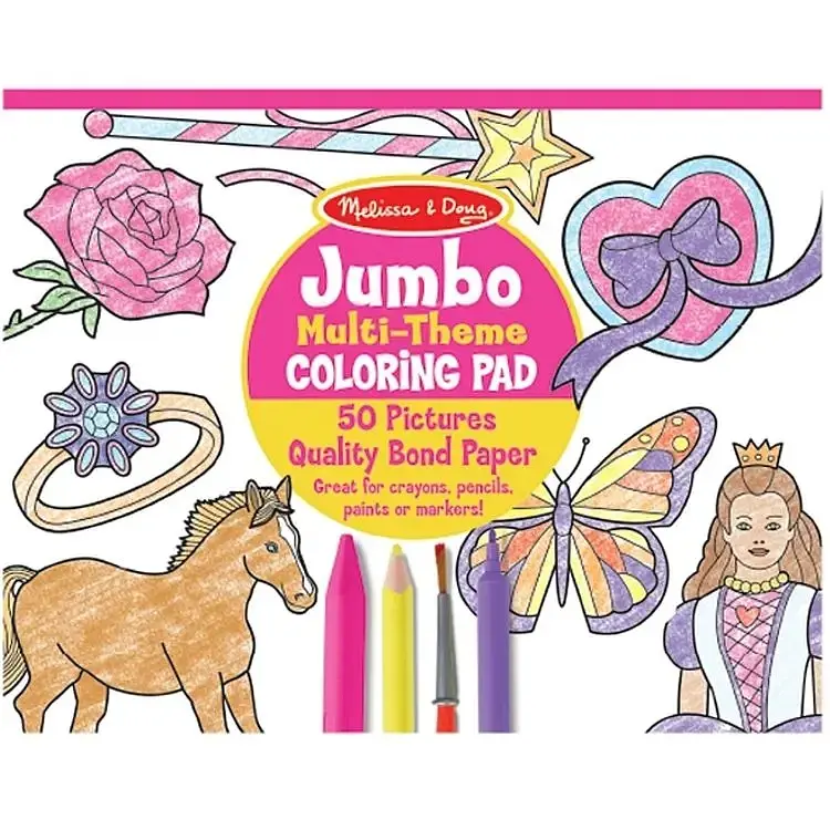 Альбом розмальовок Melissa & Doug для дівчаток (MD4225)