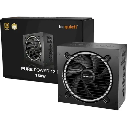 Блок живлення 750 Вт, Pure Power 13 M, Black, модульный, 80+ Gold, Active PFC, 12 см be quiet! teh0034015 - фото 4