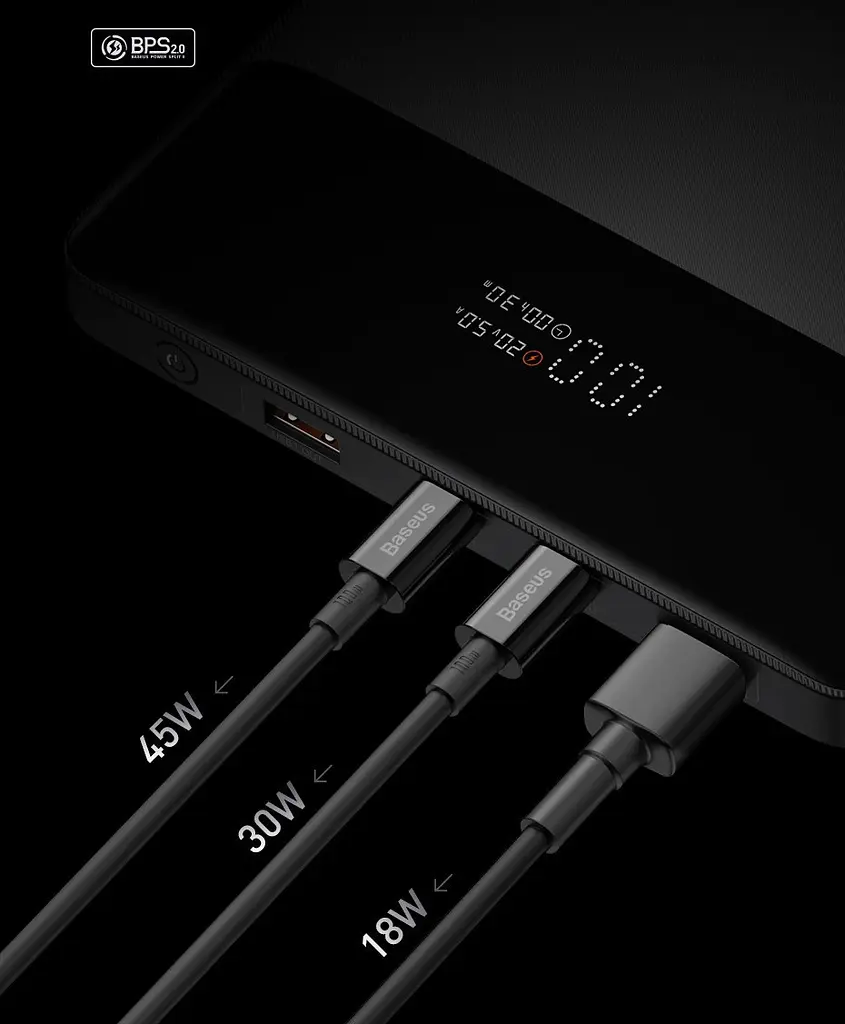 Зарядное устойство Power bank Baseus Blade 100W 20000mAh для ноутбуков - фото 8