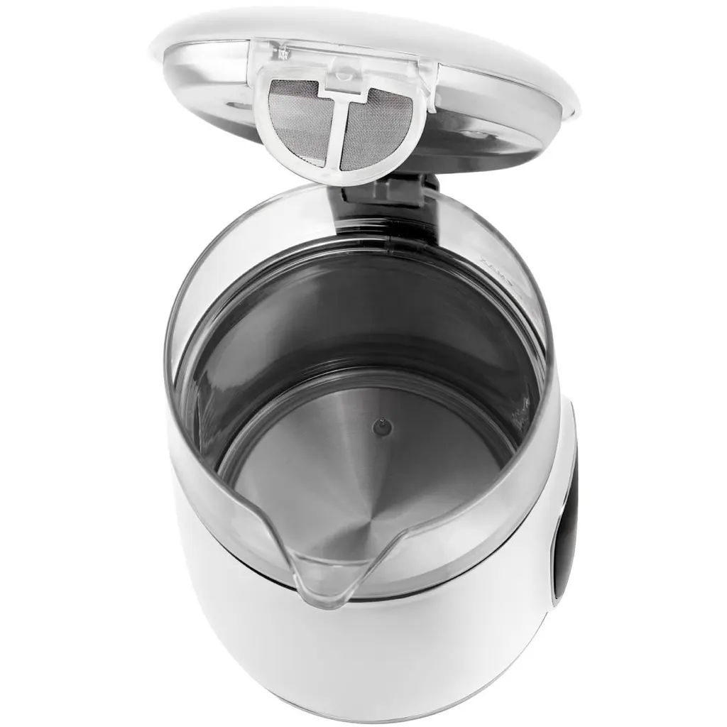 Електрочайник Adler AD 1305 white silver 1850-2200Вт/1.7л/скло/встановлення температури/(AD1305WS) - фото 9