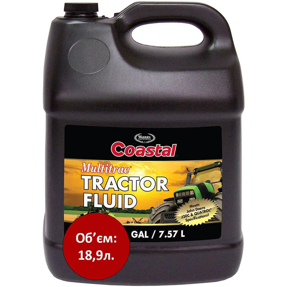 Гідравлічна олива Coastal Multitrac Tractor Fluid, 18,9л. - фото 3