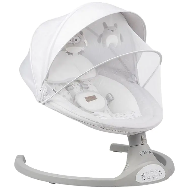 Заколисуючий центр MoMi Kenani Light Grey - фото 7