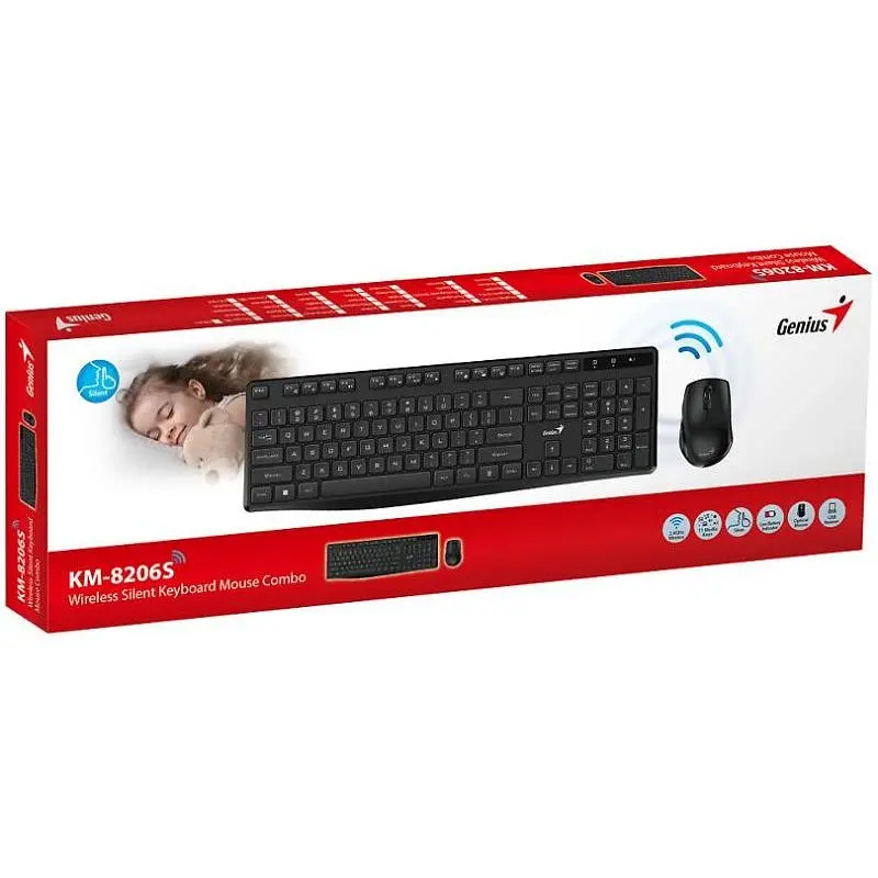 Комплект клавіатура та миша GENIUS KM-8206S 31340017404 - фото 4