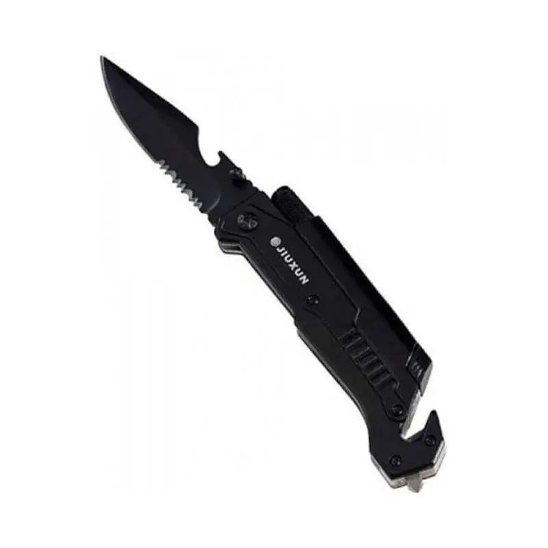 Ніж мультитул Jiuxun Outdoor Folding Knife з ліхтариком - фото 5