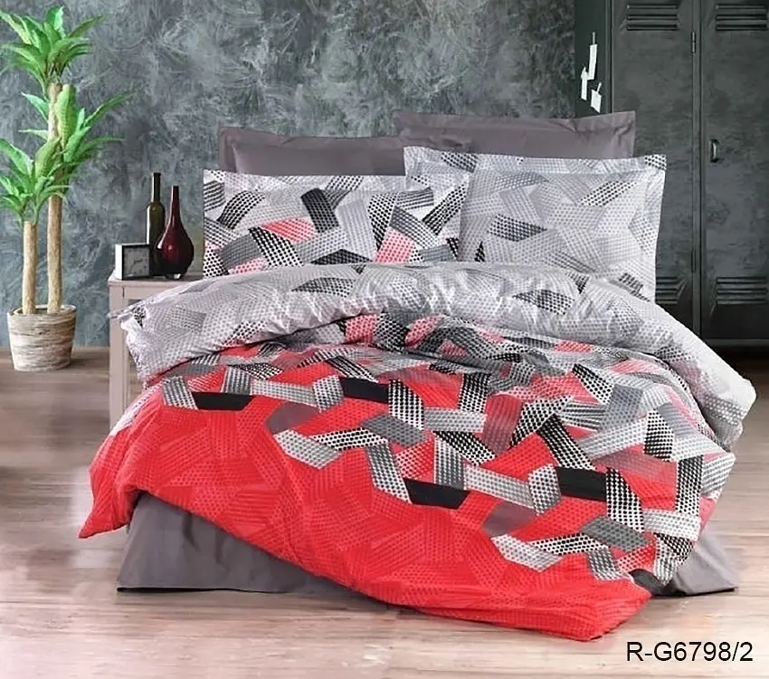 Комплект постільної білизни (G6798/2) 1,5-спальний TAG tekstil pbe0027679