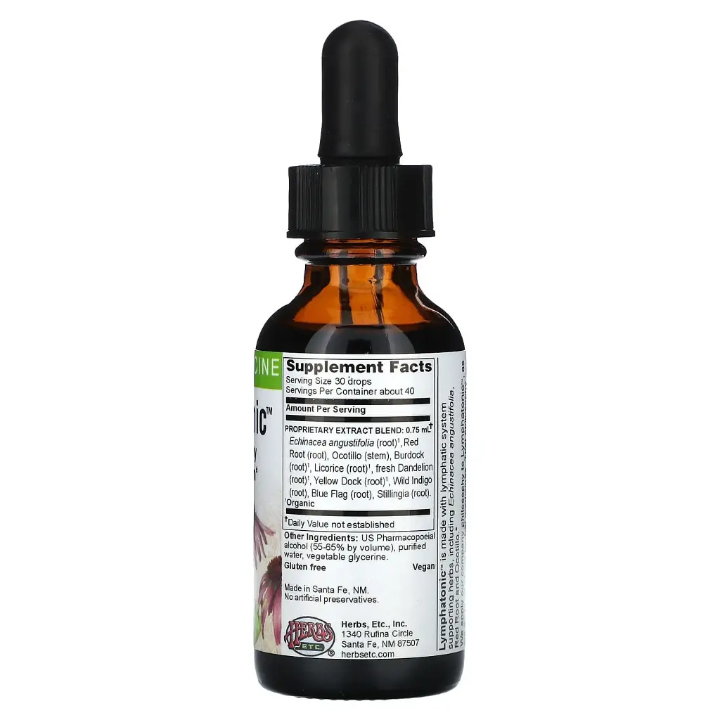 Детоксикація лімфи Herbs Etc. Lymphatonic 30 мл  - фото 2