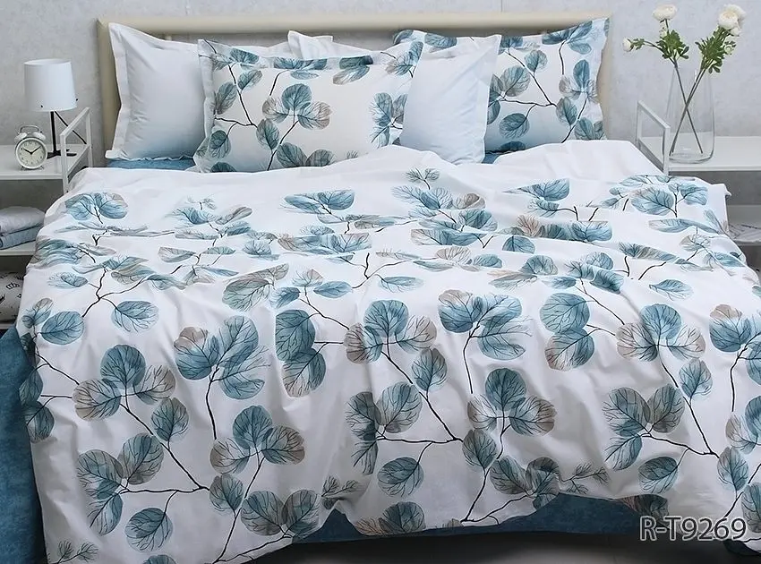 Комплект постільної білизни з компаньйоном Сімейний TAG tekstil pbe0042259