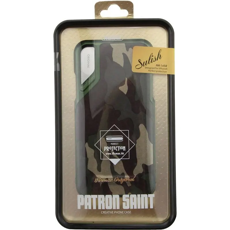 Чохол-накладка Remax Patron Saint Series Case Apple iPhone X Green - фото 2