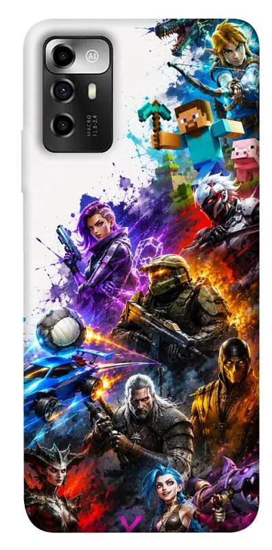 TPU чохол Demsky Gameverse для ZTE Blade A72
