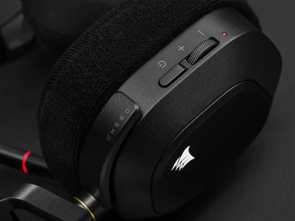 Навушники з мікрофоном Corsair HS80 RGB Wireless (CA-9011235) - фото 7