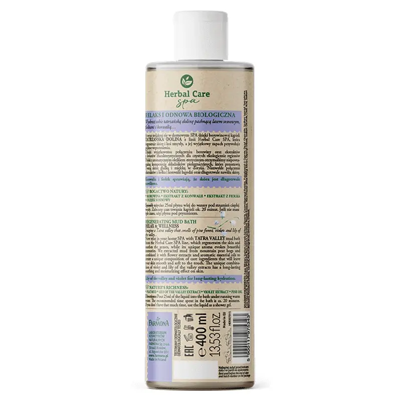 Рідина для ванни Farmona Herbal Care SPA відновлююча з олією сосни 400 мл - фото 2