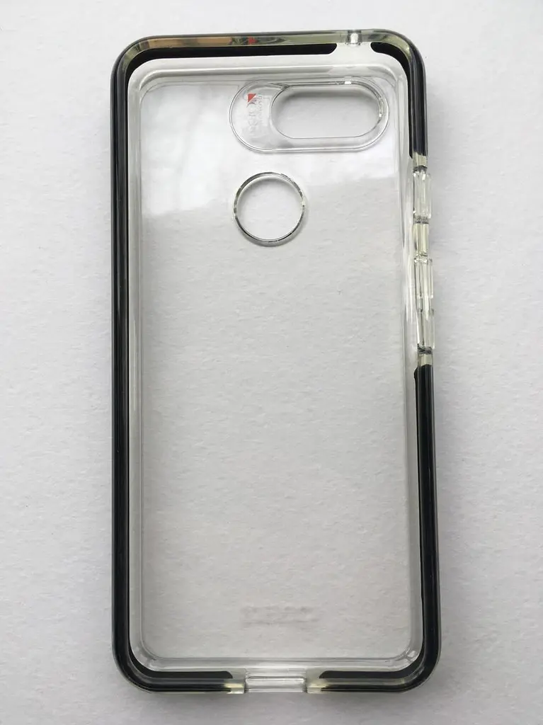 Протиударний прозорий чохол GEAR4 Piccadilly D3O з антимікробним покриттям для Google Pixel 3 (5.5") Black + Transparent - фото 7