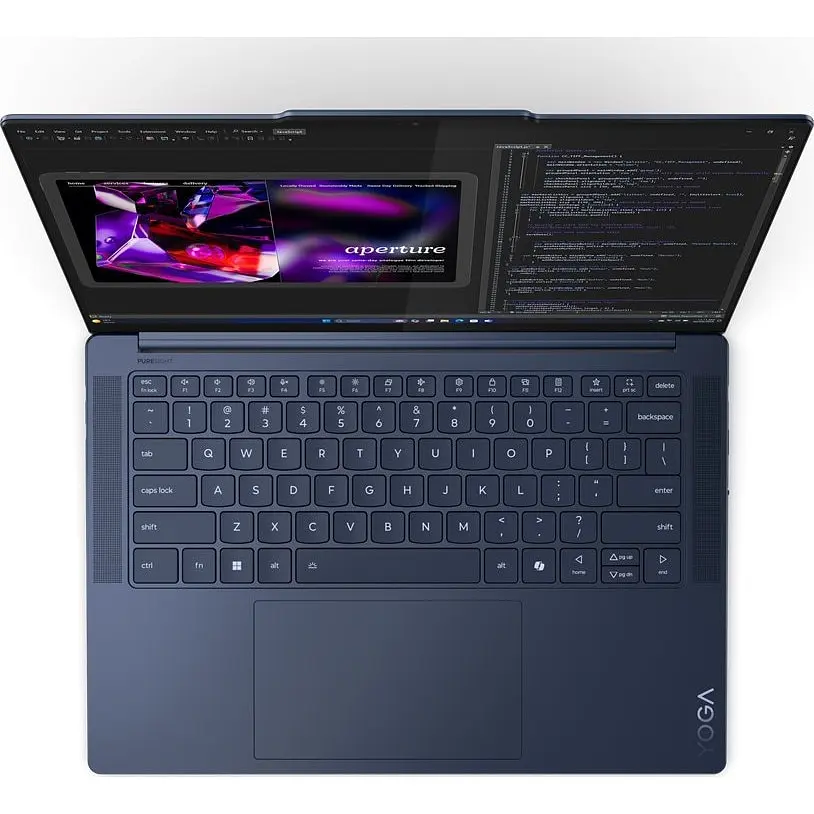 Ноутбук Lenovo Yoga Slim 7,3K, Qualcomm Snapdragon X Elite X1E-78-100 la 3.4 GHz, 16 GB LPDDR5x 8488,512 GB - фото 2