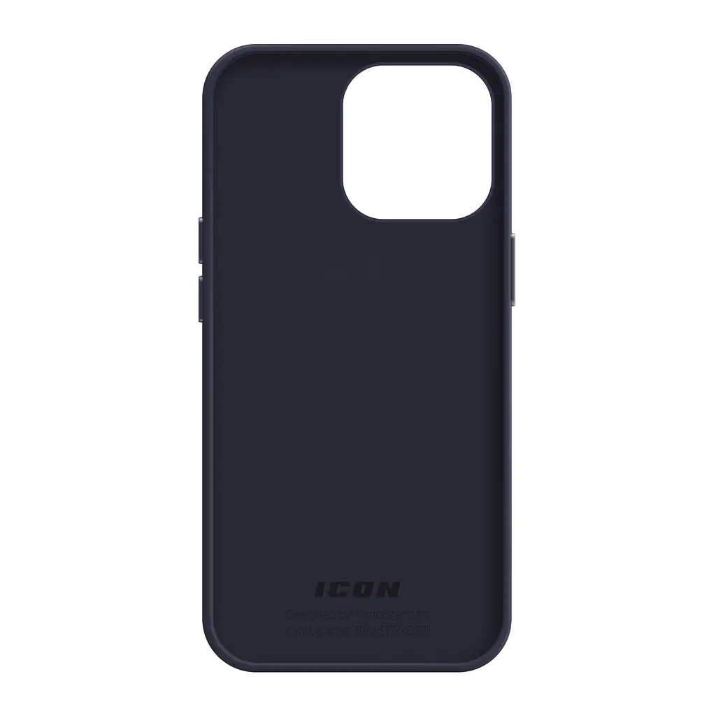 Силиконовый чехол для Apple iPhone 14 Pro, ICON2 Case, фиолетовый, противоударный, панель, защита всего корпуса, матовая поверхность Soft Touch, выступает над дисплеем, совместим с защитными стеклами и пленками, с микрофиброй, ArmorStandart (ARM63604) - фото 2