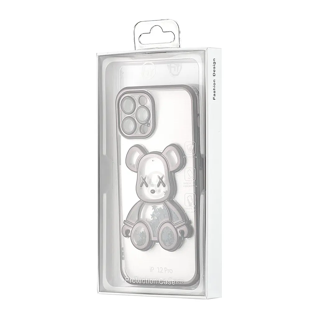 Чохол Shining Bear Case Protected Camera iPhone 12 Pro Black - фото 2