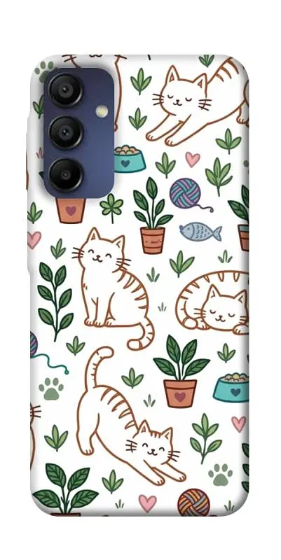 TPU чохол Demsky Cats pattern для Samsung Galaxy A16 4G/5G