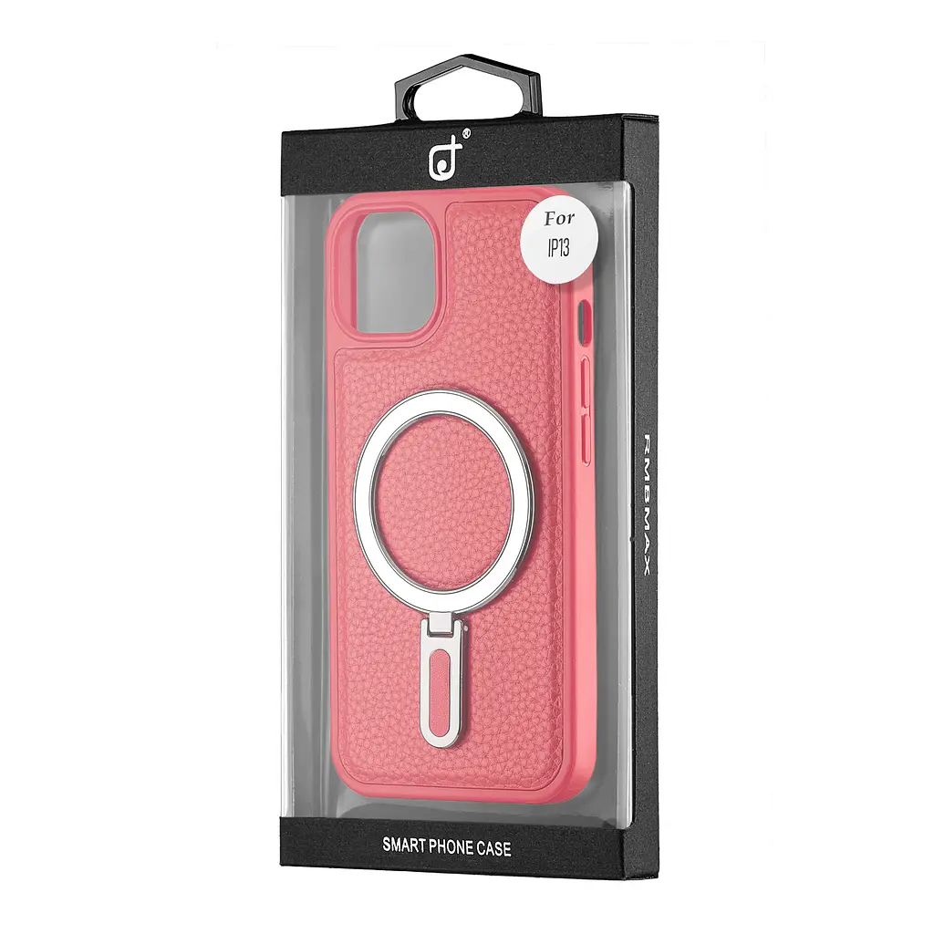 Чохол Jinduka Leather Ringo iPhone 13 Red - фото 2