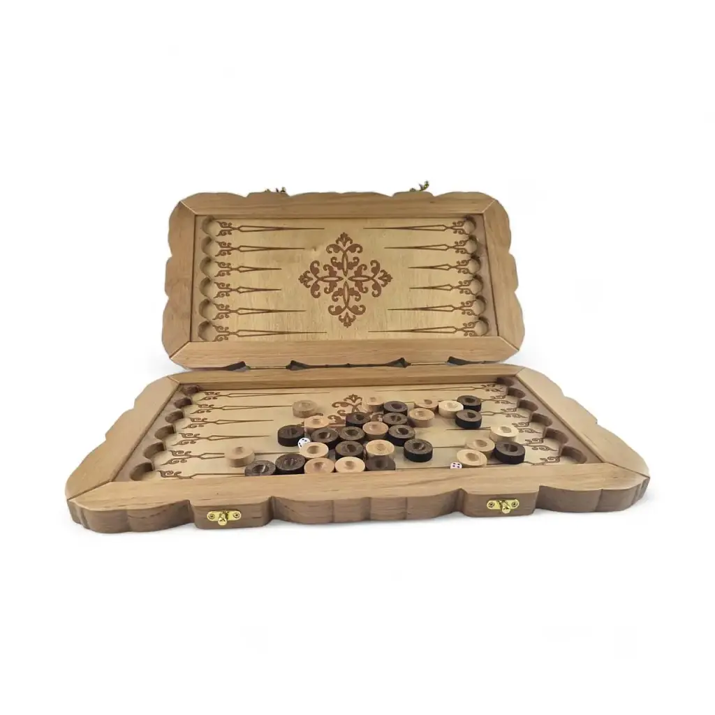 Нарды Утром бедный - вечером богатый 53х18.5х5 см - фото 2