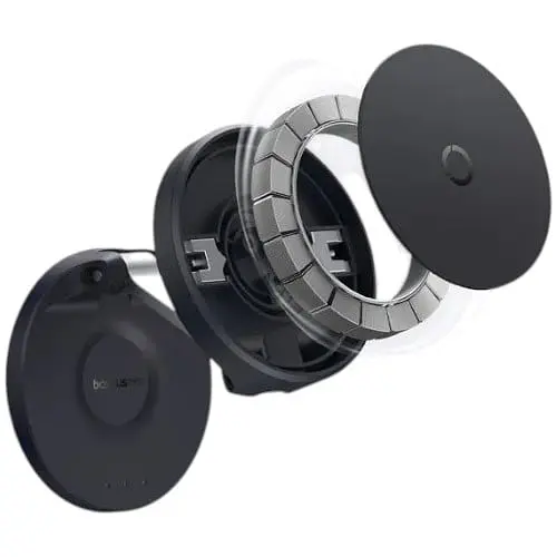 Автотримач Baseus MagPro Magnetic Foldable B10564101121-00 чорний - фото 3