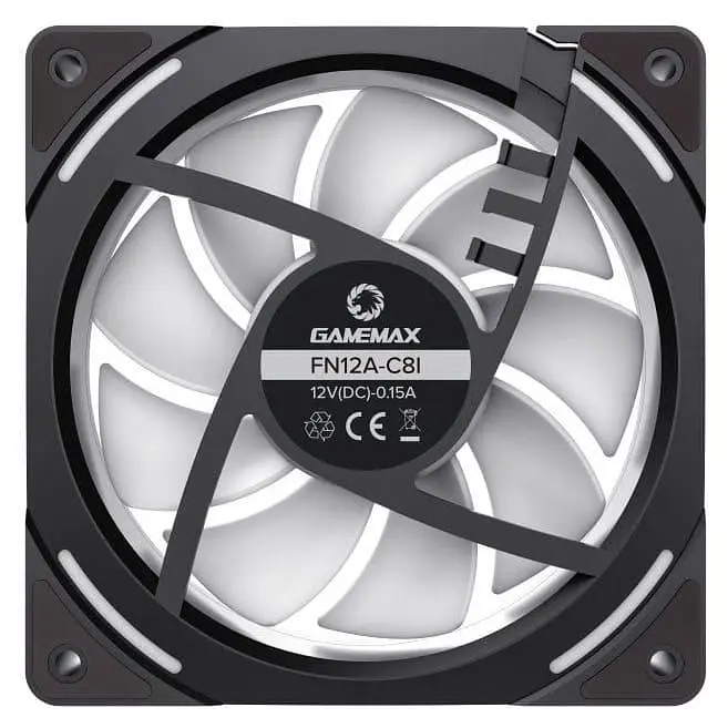 Вентилятор GameMax 120mm*3 KIT ARGB fan KF300 BK (KF300 BK) - фото 4