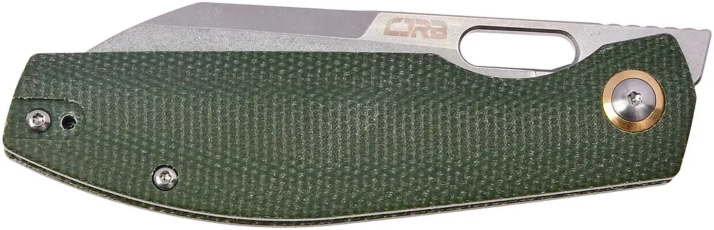 Ніж CJRB Ekko, AR-RPM9 Steel, Micarta зелений - фото 3