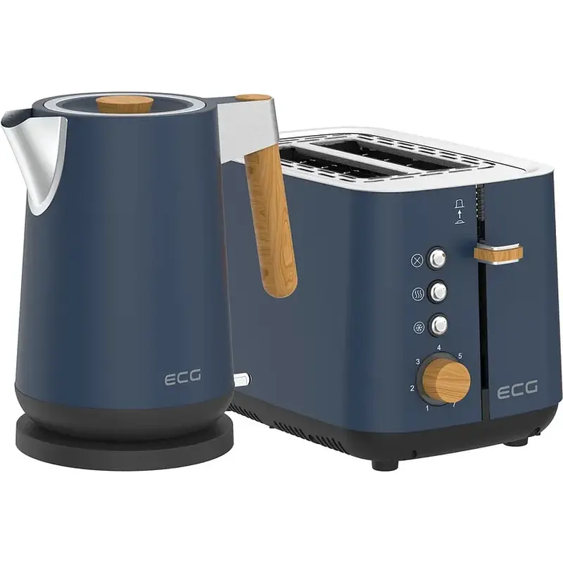 Тостер ECG ST 2768 Timber Petrol - фото 6