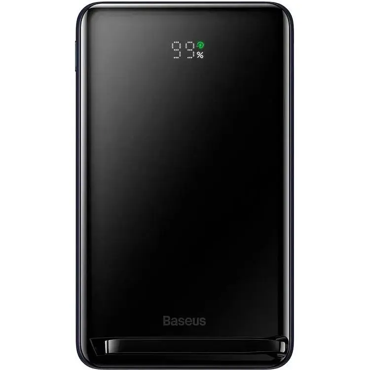 Портативна батарея Baseus Magnetic Bracket Wireless Fast Charge Power Bank 10000 mAh 20W PPCX000003 Blue - фото 2
