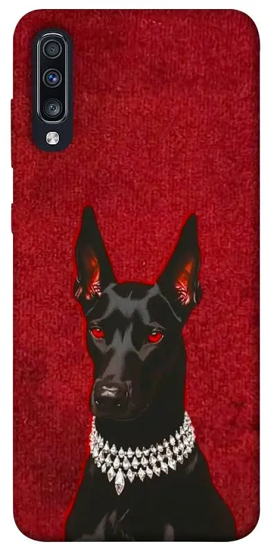 TPU чохол Demsky Premium doberman для Samsung Galaxy A70 (A705F)