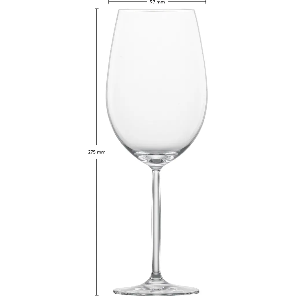Келих для червоного вина Schott Zwiesel Bordeaux Diva 800 мл 1 шт. (104102) - фото 3