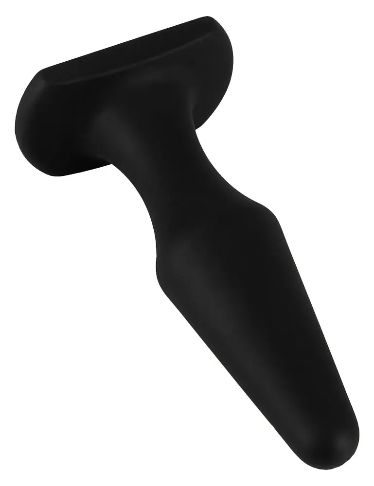 Анальна пробка Feel Magic Shiver Butt Plug 10.5 см (чорний) - фото 3