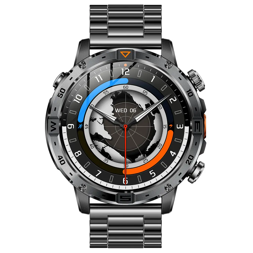 Годинник Smart Fire Steel з компасом, 2 ремінці - фото 2