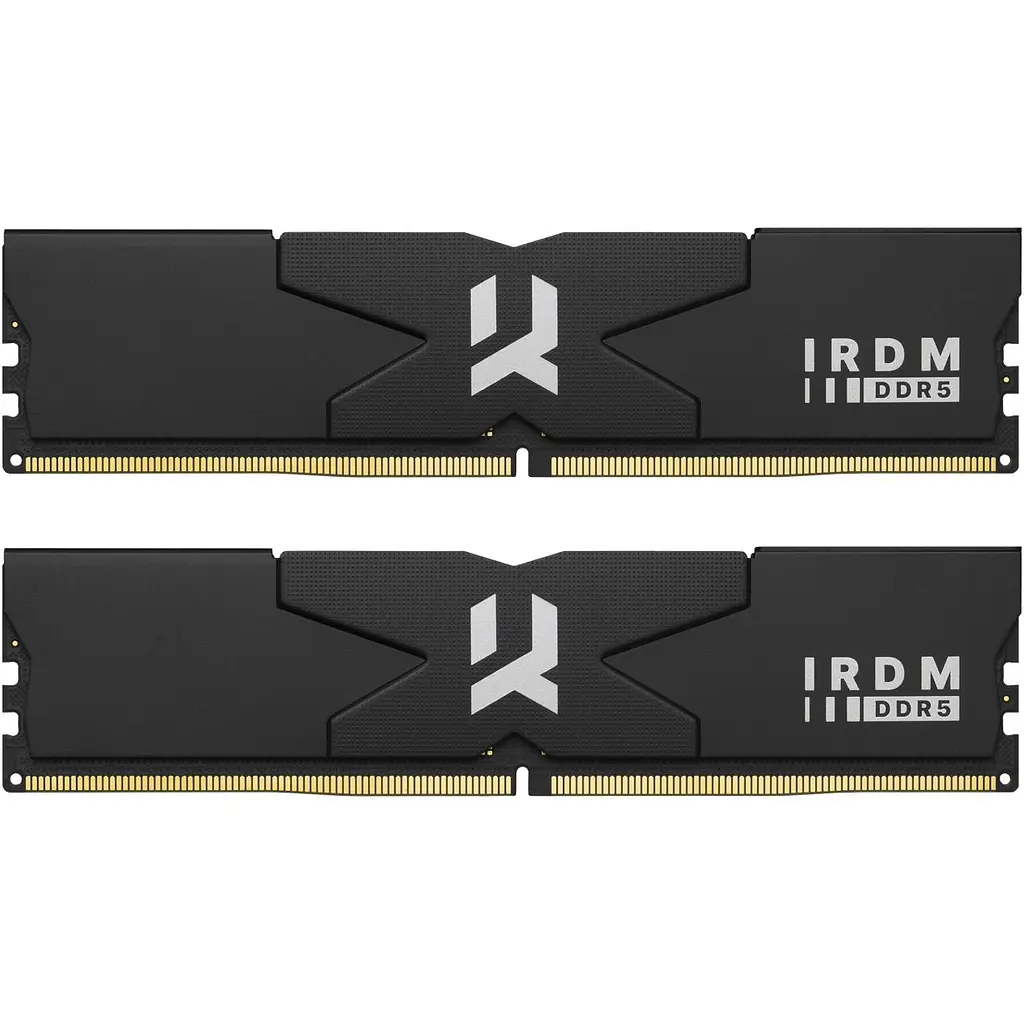 Модуль памяти DDR5 Goodram IRDM 64GB (2x32GB) 6400MHz Black (IR-6400D564L32/64GDC) [148732] - фото 2