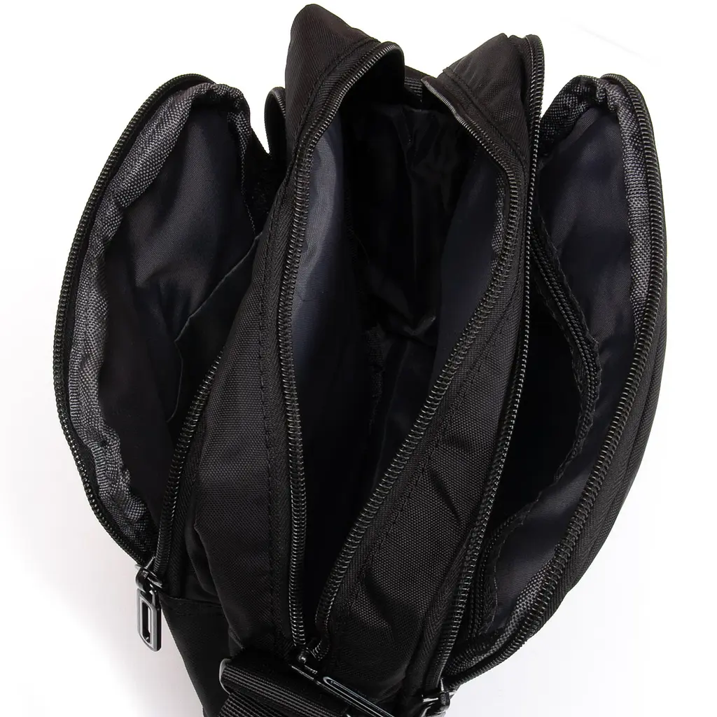 Чоловіча сумка-планшет Lanpad чорний (LAN65318 black) - фото 6