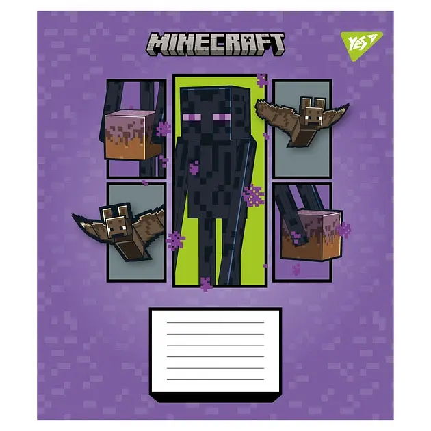 Зошиті Yes Minecraft Arrows А5, 18 аркушів в лінію (767574) - фото 4