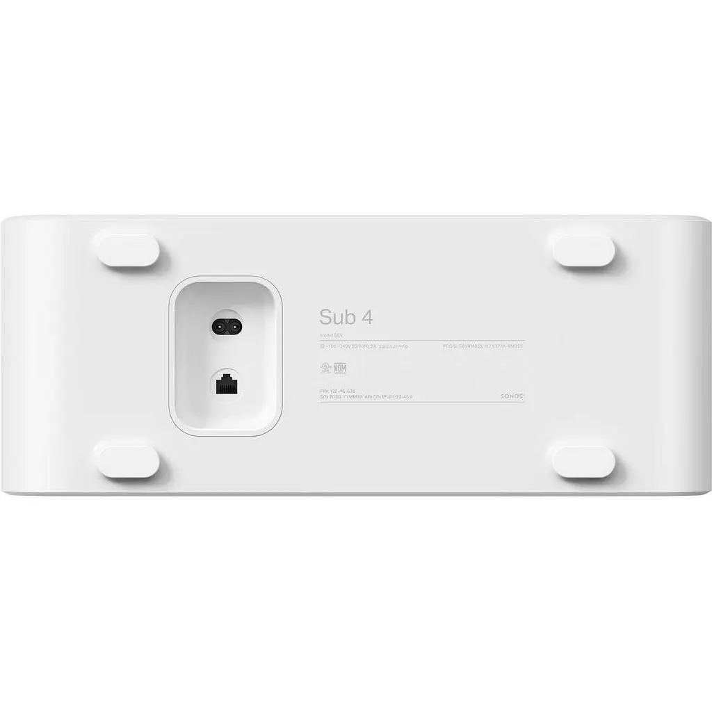 Смарт сабвуфер Sonos Sub 4 White - фото 7